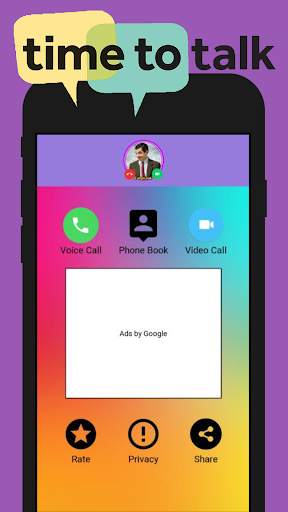 Funny Man Call Me !!  Funny Video Call simulation screenshot 1