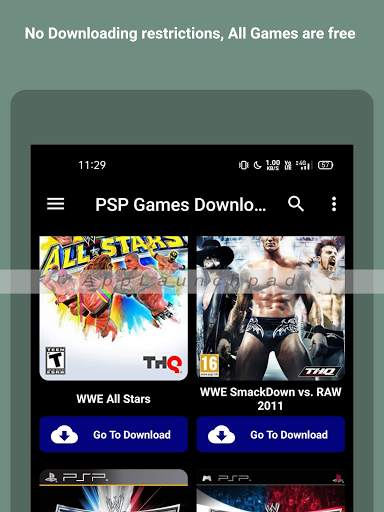 PSP Games Downloader - PSP PSX PS2, ISO & CSO Roms screenshot 19