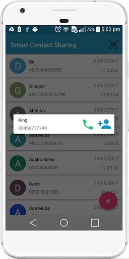 Smart Contact Sharing screenshot 4