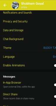Buddy Talks - Messenger screenshot 4