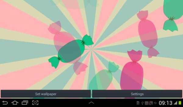 Candy Live Wallpaper screenshot 8