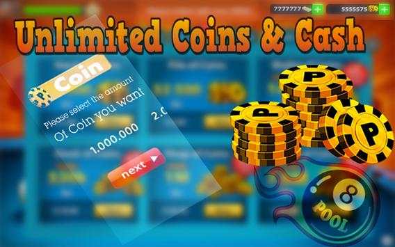 Coins and Cash for 8 ball Prank screenshot 4
