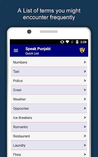Speak Punjabi : Learn Punjabi Language Offline screenshot 16