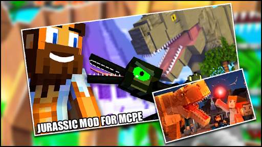 Jurassic Mod For Minecraft Pe-Dinosaurs mod screenshot 5