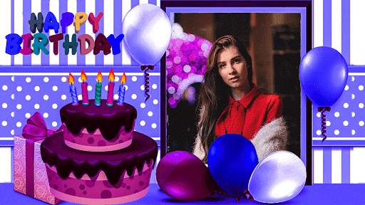 Birthday Photo Frame Editor screenshot 4