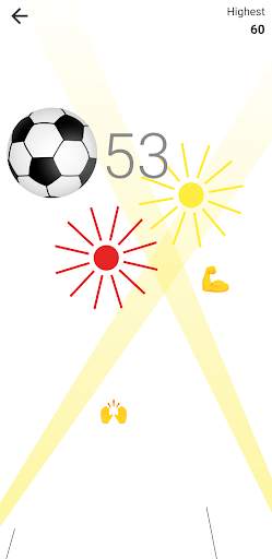 Messenger Football Soccer Game Tap Ball Juggle Tap screenshot 4