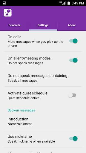Talking Messengers screenshot 3