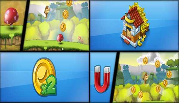 Mini Kong Jungle Banana screenshot 1