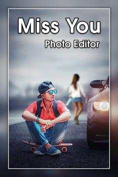 Miss You Photo Editor 2 تصوير الشاشة