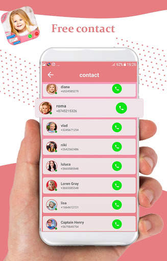 Funny Diana Fake call : chat & call video screenshot 3