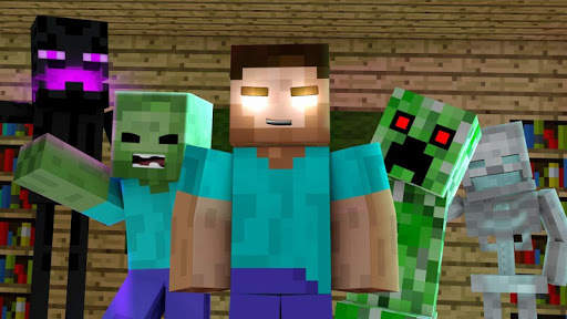 Monster School for MCPE screenshot 1