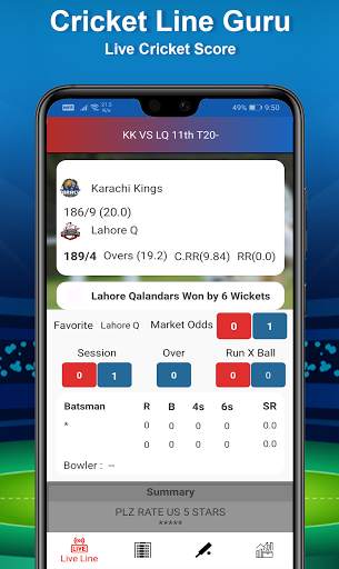 Cricket Line Guru - Live Cricket Match Score screenshot 2