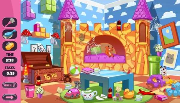 Baby Doll House Cleaning Princess Room Game screenshot 8