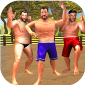 Kabaddi Knockout: Real New 3d Fighting games 2018 icon