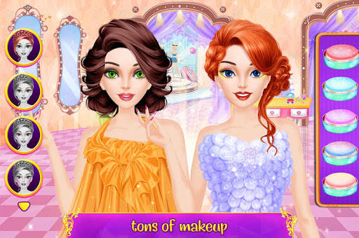 Shopping Mall Rich Girl Dressup - Color by Number screenshot 2