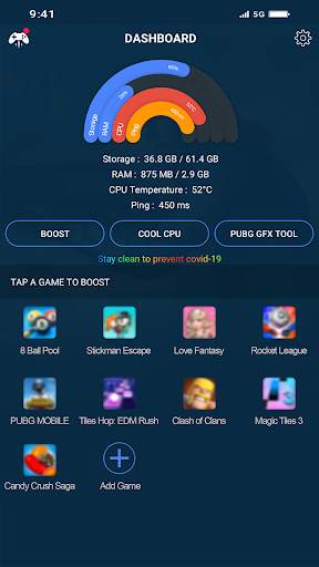 PUBG GFX Tool & Game Booster screenshot 2