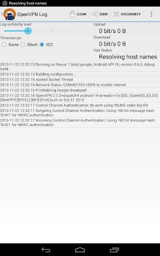 OpenVPN for Android screenshot 9