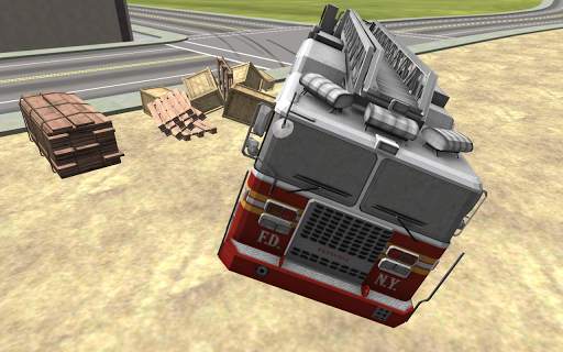 Fire Truck Driving 3D screenshot 4