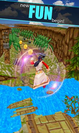 Princess Run Royal Street Chase - Gold Run Game screenshot 9