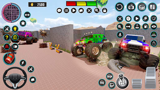 Monster Truck Maze Puzzle Game screenshot 6