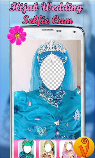 Hijab Wedding Selfie Cam screenshot 1