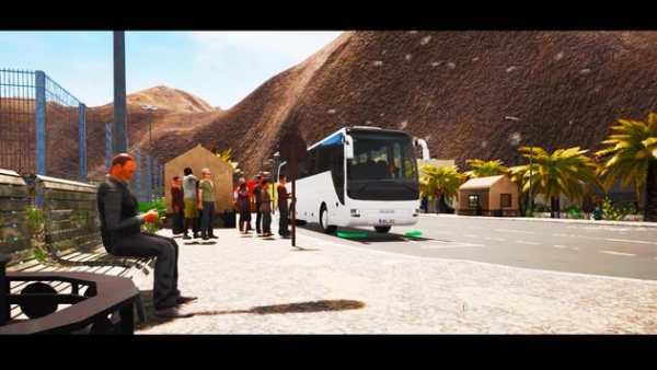 Indonesia Bus Racing Simulator:Uphill Bus Driving screenshot 1