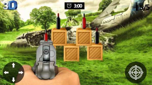 Shoot Real Bottle Target 3D Shooting screenshot 2