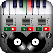DJ Music Mixer 2018 : Virtual DJ Mixer Studio icon
