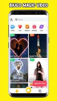 Biugo Magic Video Editor 2 تصوير الشاشة