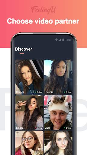 FeelingU-Live Video & Find the Strangers screenshot 1