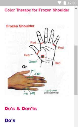 Frozen Shoulder Protocols screenshot 5