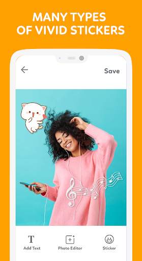 Foto Tambah Teks & Tambahkan Teks ke Foto screenshot 1