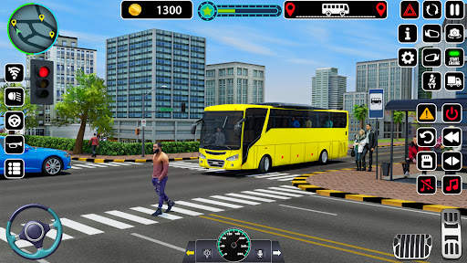 City Coach Bus Driving 3d screenshot 3