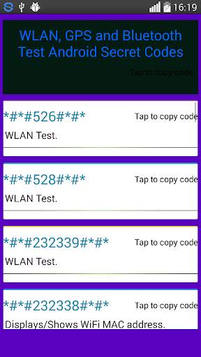 Mobile Phone Secret Codes Free screenshot 4