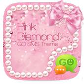 GO SMS PINK DIAMOND THEME 1.0