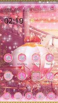Pretty Pink Princess Theme screenshot 1