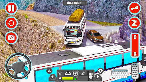 Village Bus Simulator Games 3D screenshot 3