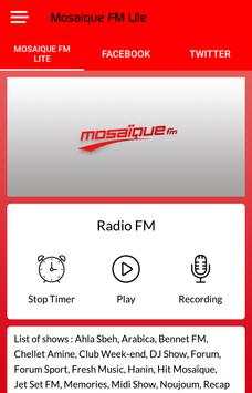 Mosaique FM Lite screenshot 2