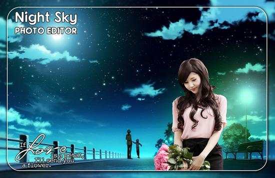 Night Sky Photo Editor screenshot 1