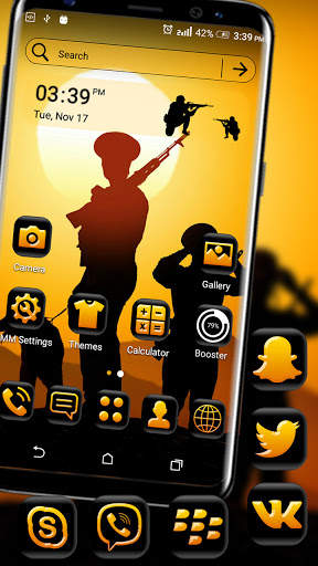 Soldier Theme Launcher screenshot 1