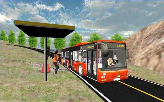 Offroad Public Transport Bus Driving screenshot 9