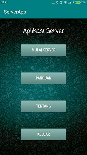 Server App ( Client - Server Chat ) screenshot 1