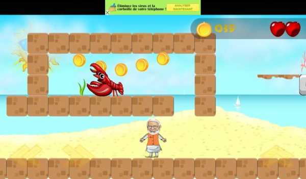 Super Modi Mario Run screenshot 2