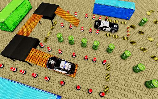 Game Parkir Mobil Polisi Gila screenshot 6