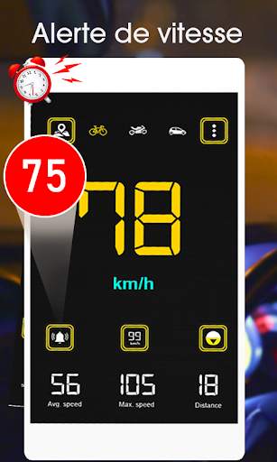 Compteur de vitesse Gps: Analyseur de vitesse screenshot 7