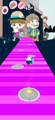 BTS Piano Hop Tiles screenshot 2