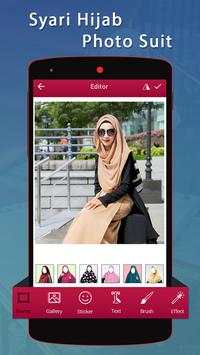 Syari Hijab Photo Suit 1 تصوير الشاشة