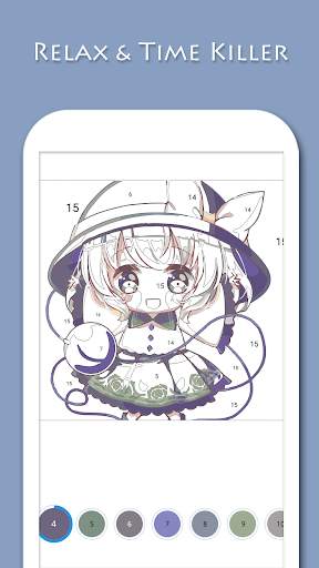 Anime - Paint by Numbers screenshot 3