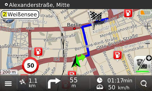 Navigation MapaMap Europe screenshot 5