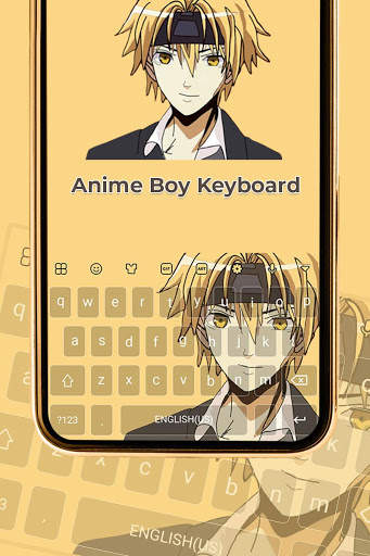 Anime Boy Keyboard screenshot 2